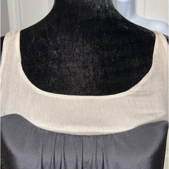 NWT WAYF Black Dress Size 2 Sleeveless 100% Silk - Picture 4 of 10